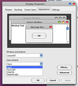 Windows Display Properties