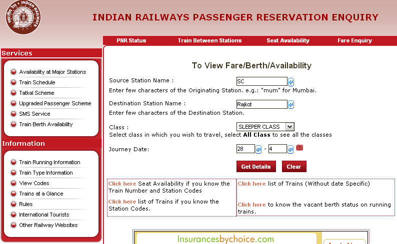 How to Find Trains Between Two Stations Online