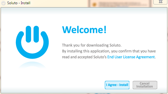 Soluto Agree Install