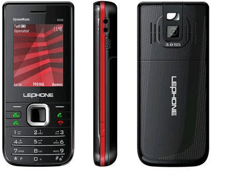 LePhone Triple SIM Mobile Phone