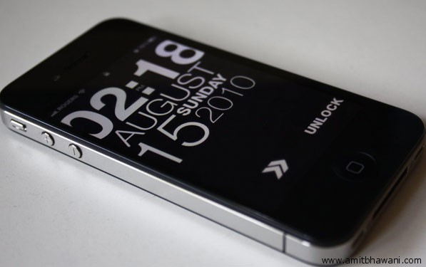 Typophone Iphone Lock Theme