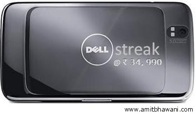 DELL STREAK BACK