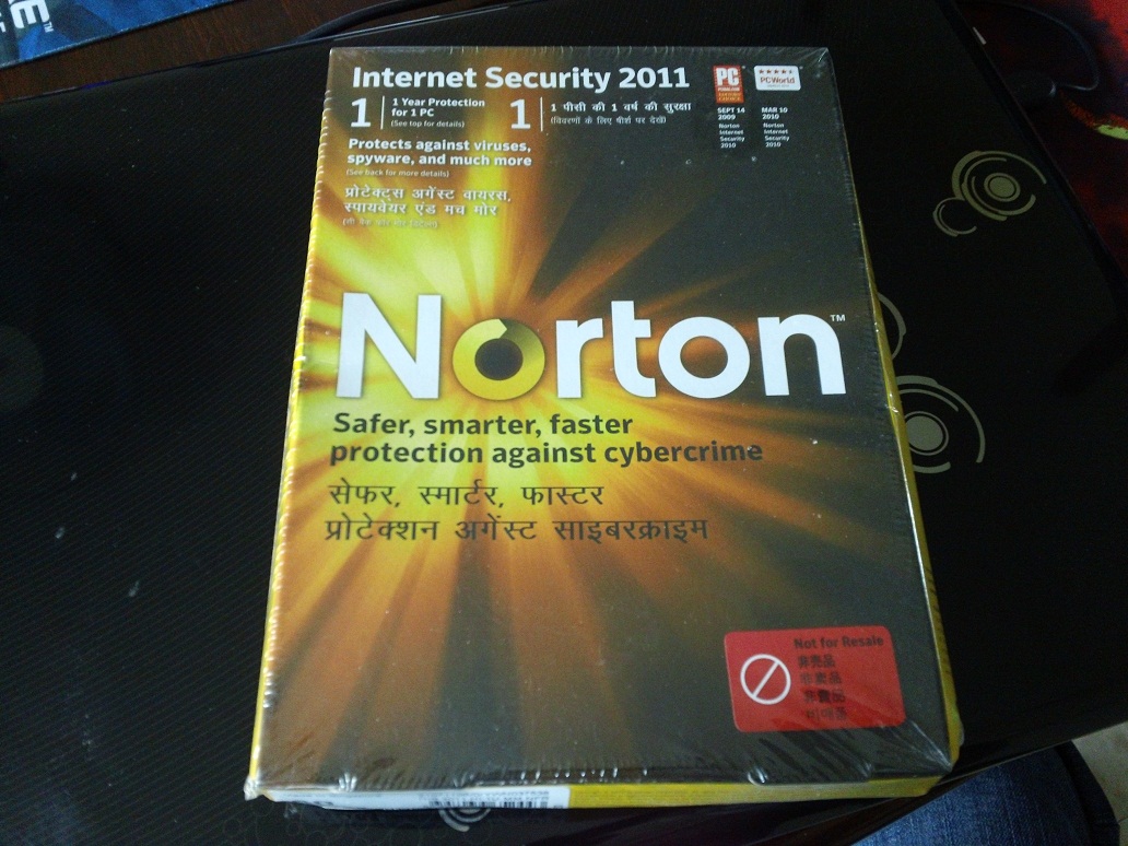 Norton Internet Security Box