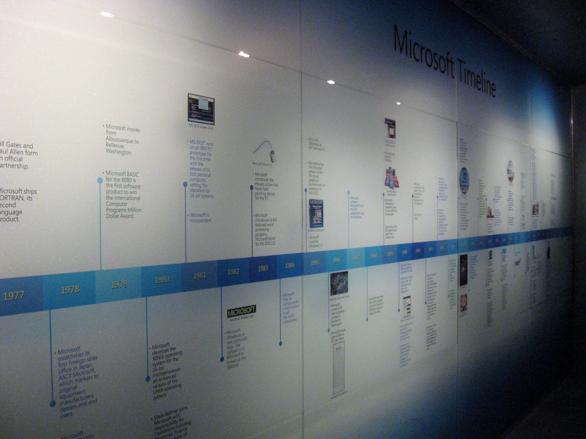 Microsoft Timeline