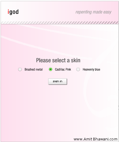 iGod Chat Application