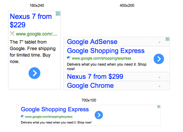 New Custom Adsense Ad Units