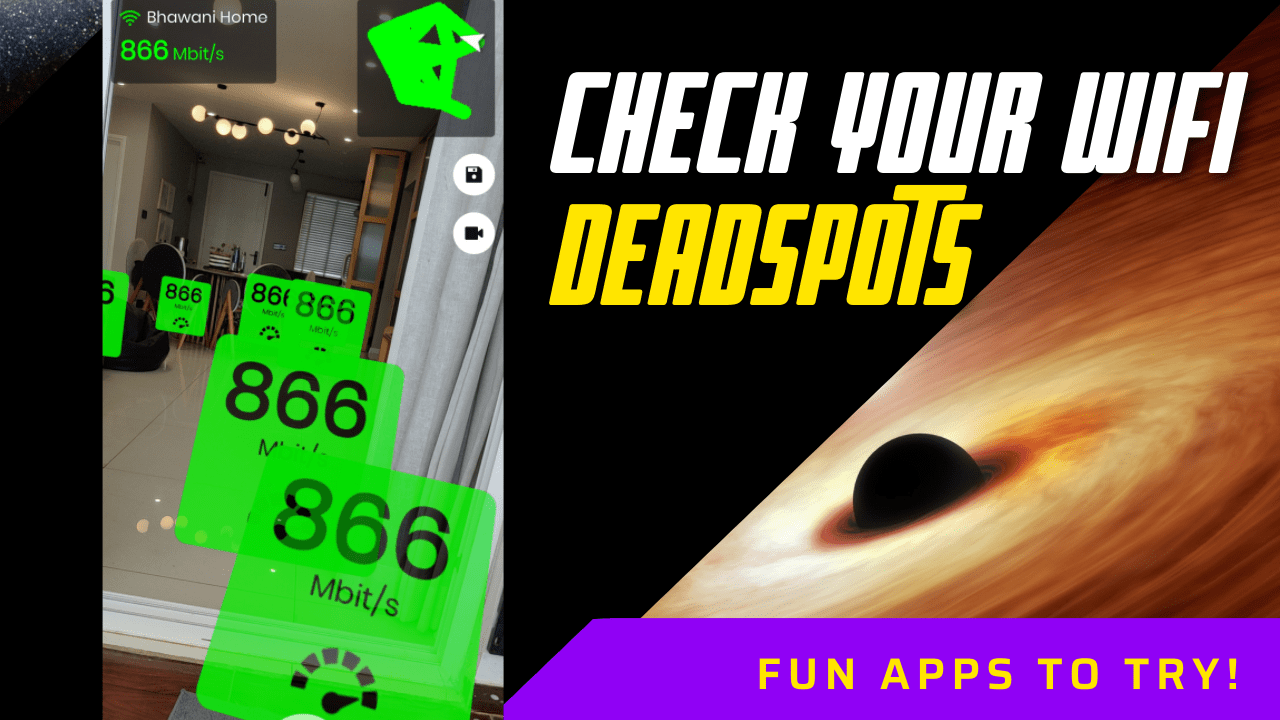 Apps to Check WIFI Deadspots