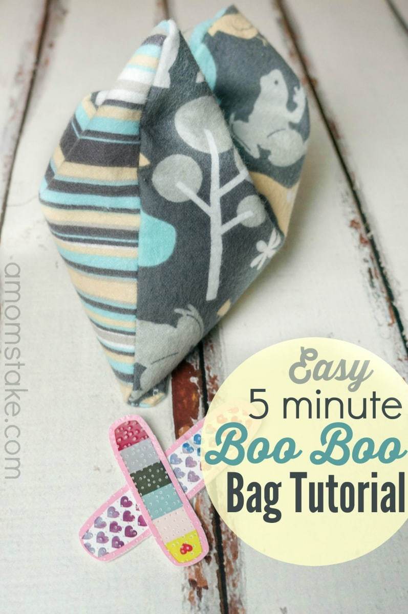 5 Minute Boo Boo Bags Tutorial - A Mom's Take