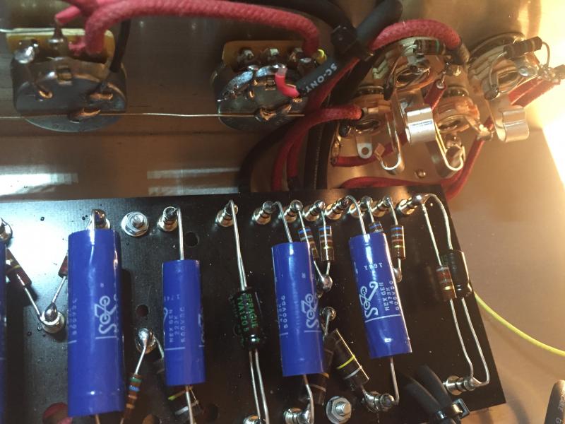 Capacitor Sozo 500v Nexgen Blue Molded Vintage