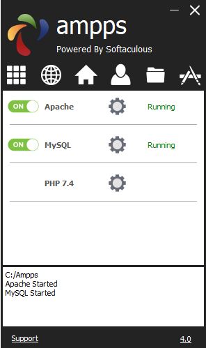 Installing On Windows Ampps - Elegant Mountain Design - Desktop