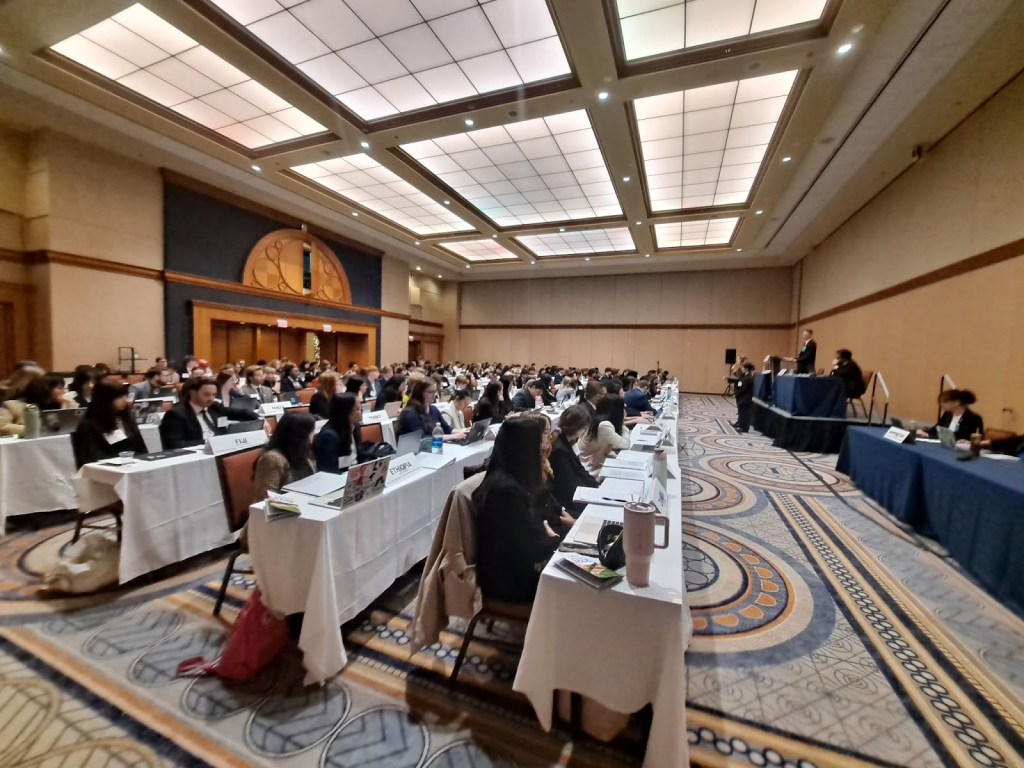 GA Third in formal session. Representatives at the dais accept points of inquiry.