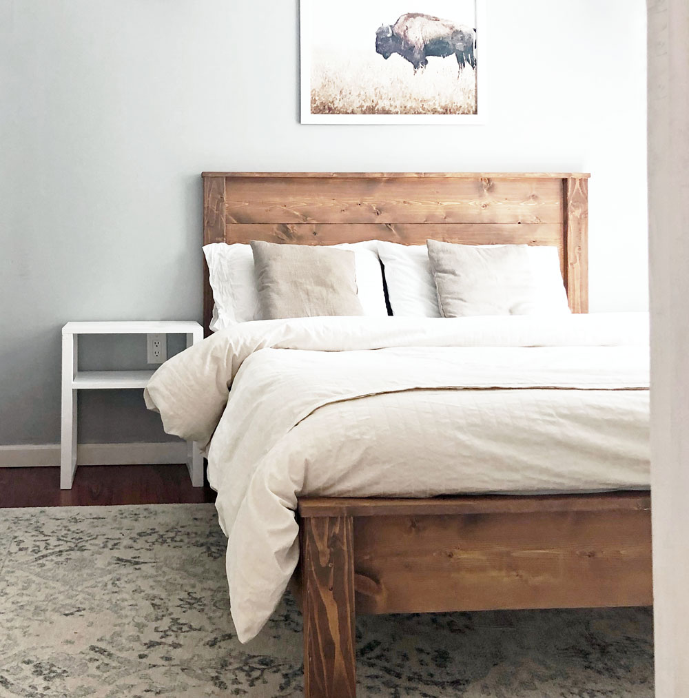 Simple Panel Bed All Mattress Sizes No Pocket Holes Ana White