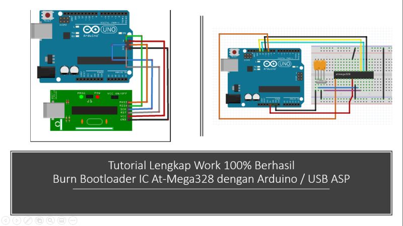 Using Isp To Burn Bootloader Into Arduino Tutorial By Cytron - Ultra HD Desktop Sunset Arts | Free Download