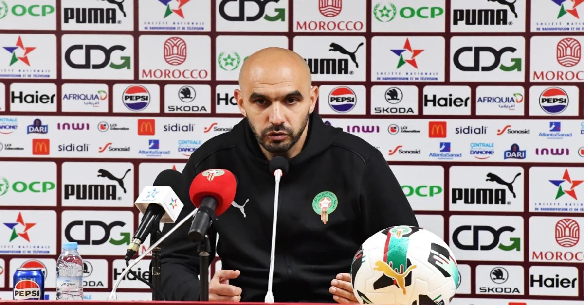 وليد الركراكي تحت الضغط قبل &ldquo;كان المغرب 2025&rdquo;