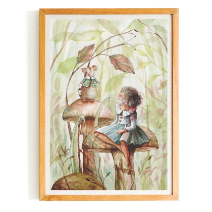 Come With Me Art Print