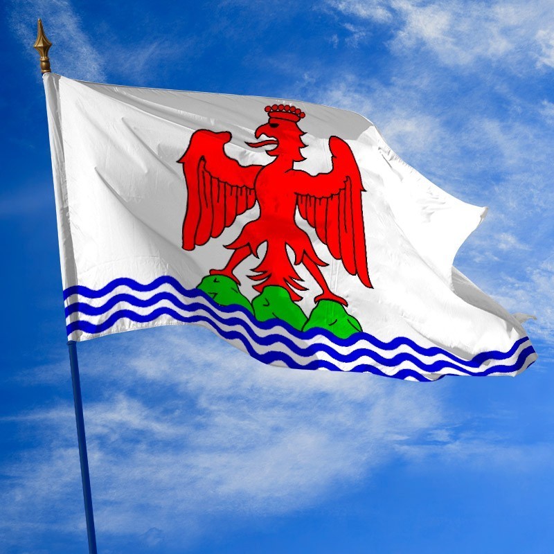 Les vigueries de nice, du val de lantosque et . Drapeau du Comté de Nice, disponibles en 6 tailles différentes