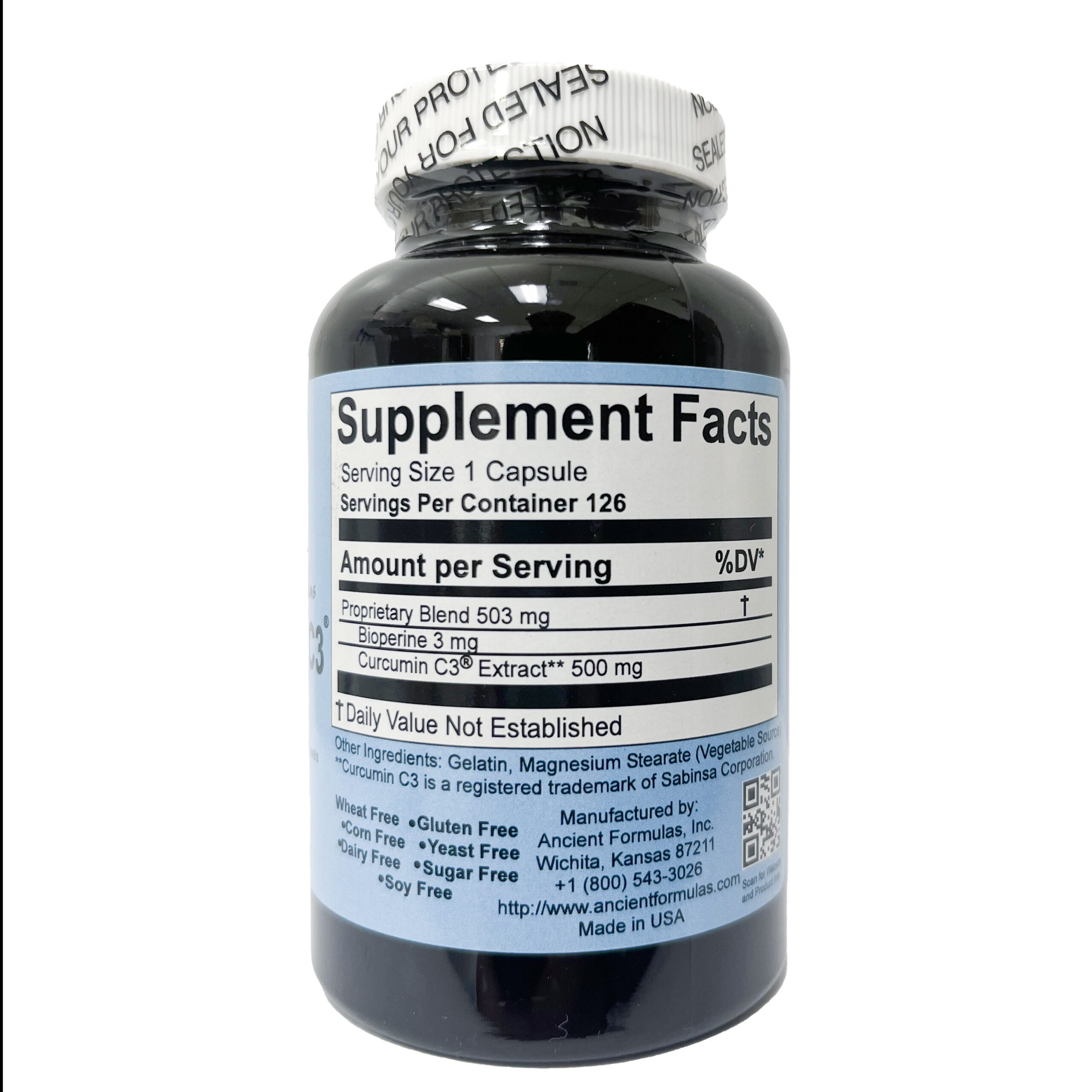 Curcumin C3 Plus 126 Capsules