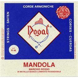 MANDOLA STRINGS "MARCHIO ROSSO" - R46 - Set in Chrome diap. 44/46 cm (8 strings)