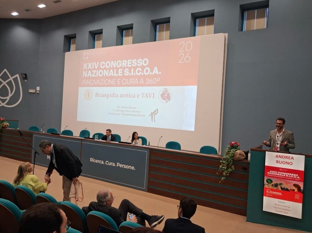 XXVI Congresso Nazionale S.I.C.O.A, Pavia, 21-23 Maggio 2026 Dr. Andrea Buono