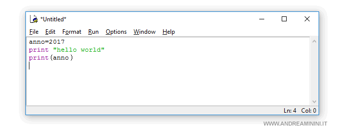 How to Write a Python Program - Andrea Minini
