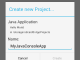 Pure Java Application Tutorial Aide Android Ide