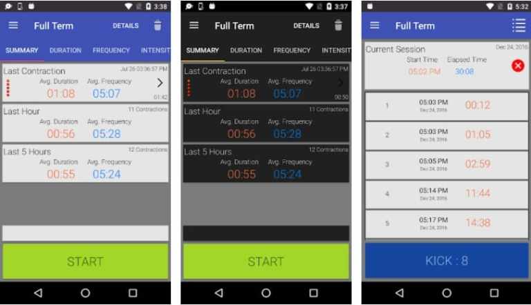 13 Best Contraction Timer Apps for Android in 2026
