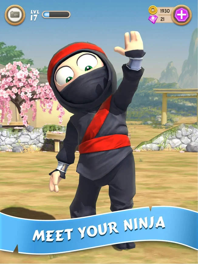 Clumsy ninja mod apk v1.32.2(unlimited coins/gems)
