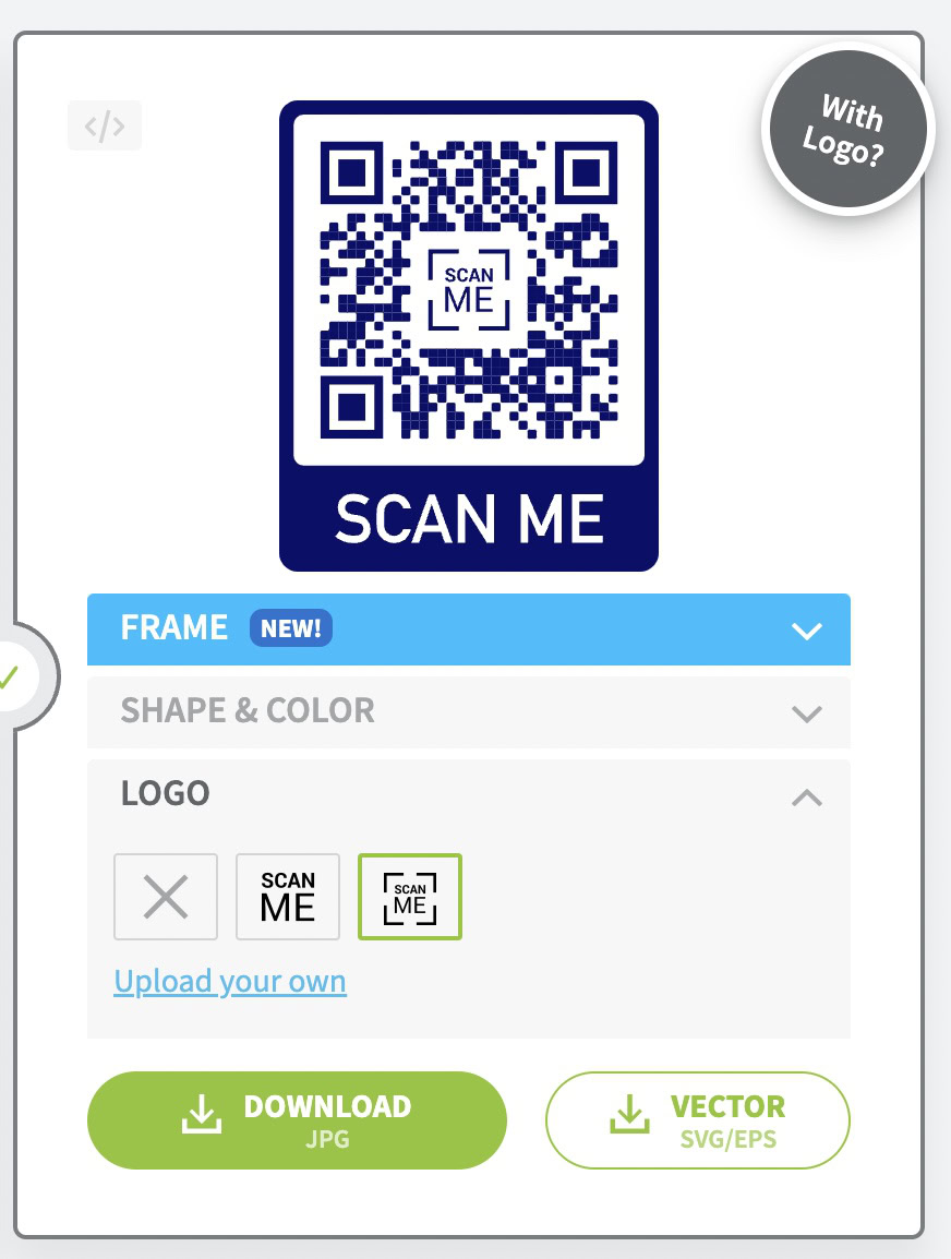 Customize QR Codes on the Web Customize QR Codes on the Web