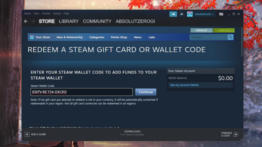 How To Redeem Any Steam Code You Might Get Android Authority Redeem Steam Wallet Code 2 840w 472h 