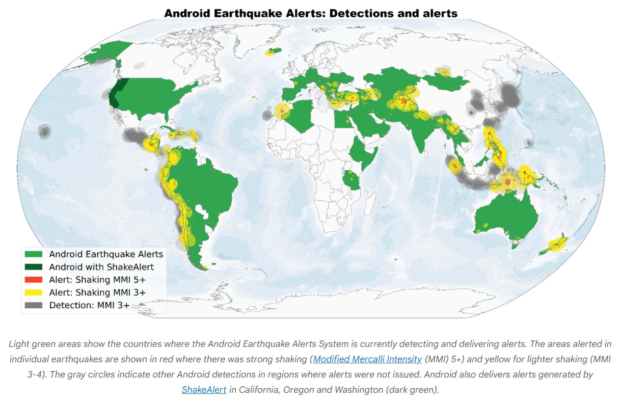 Android Earthquake Alerts system Detection and alerts Android Earthquake Alerts system Detection and alerts