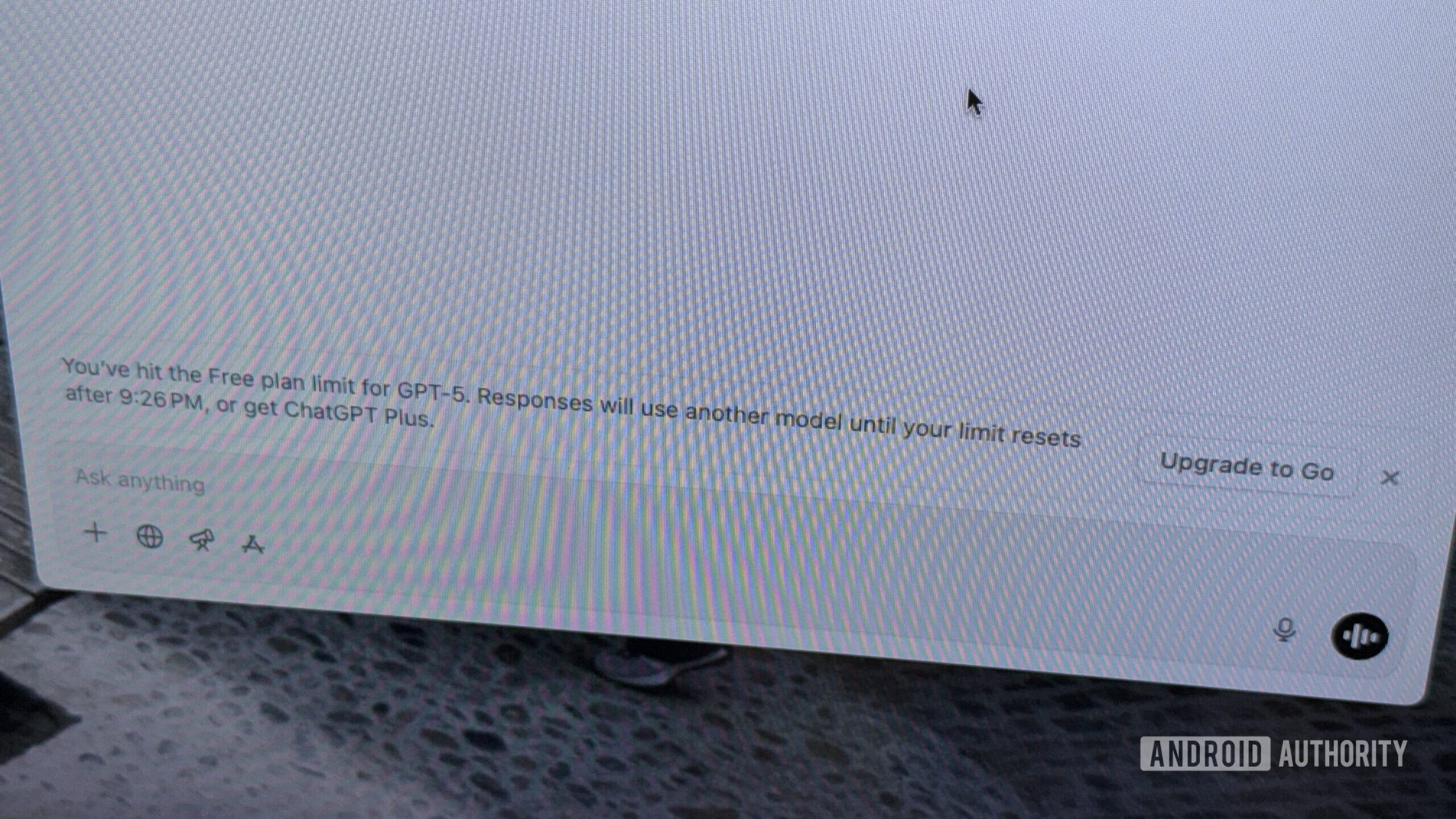 ChatGPT limit ChatGPT limit