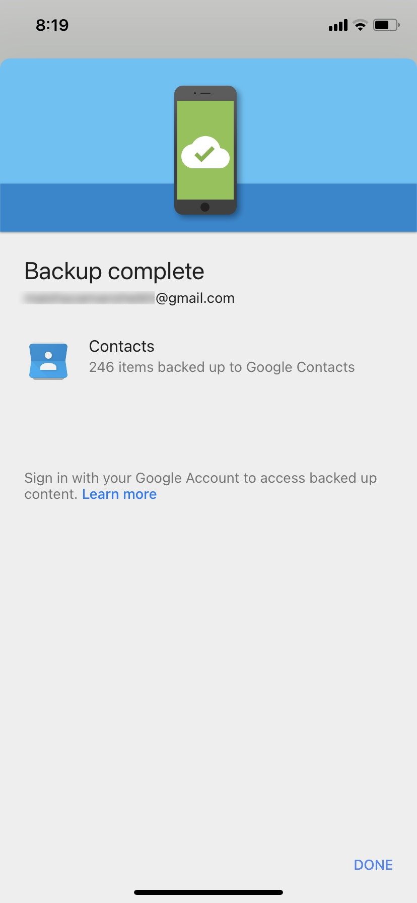 A huge part of the reason facebook has so deftly conquered the internet is thanks to facebook connect. How To Back Up Iphone Contacts To A Google Account Android Central