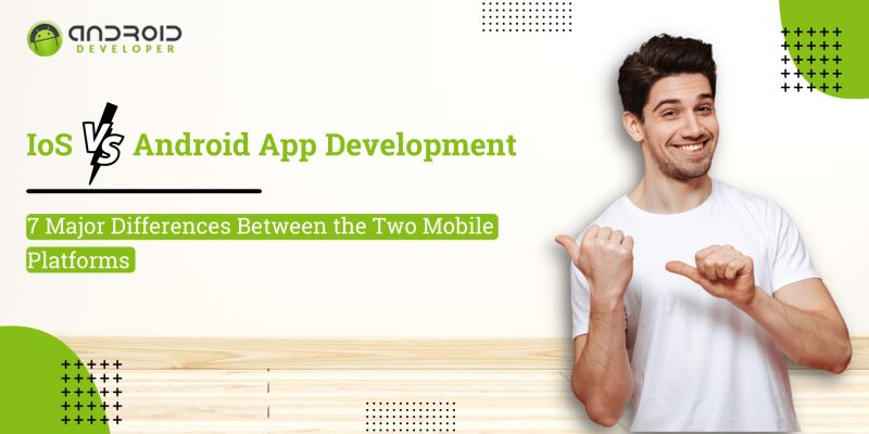 Comparison Between Ios App Development And Android App Development - Premium Geometric Art Gallery - HD