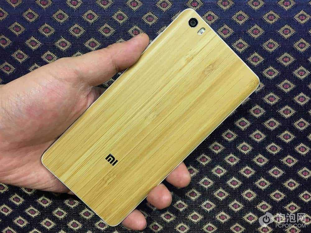 Bamboo version of xiaomi mi note gets the hands-on treatment