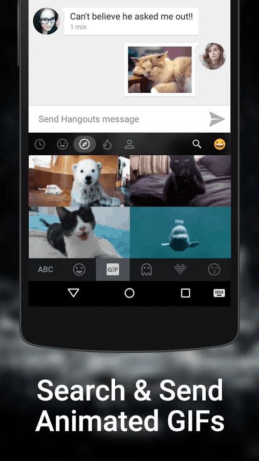 Instant messaging is now more popular than texting for smart phone owners as the way to communicate. Sponsored App Review: Kika Keyboard - Emojis, GIFs, 04/27/2016