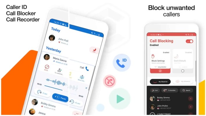 CallMaster app grid image
