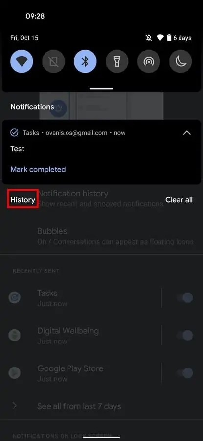 How to view notification history image 6