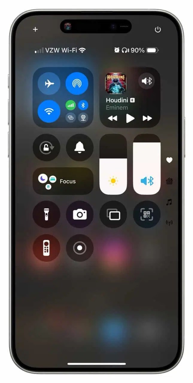 customize ios 18 control center 4 Large