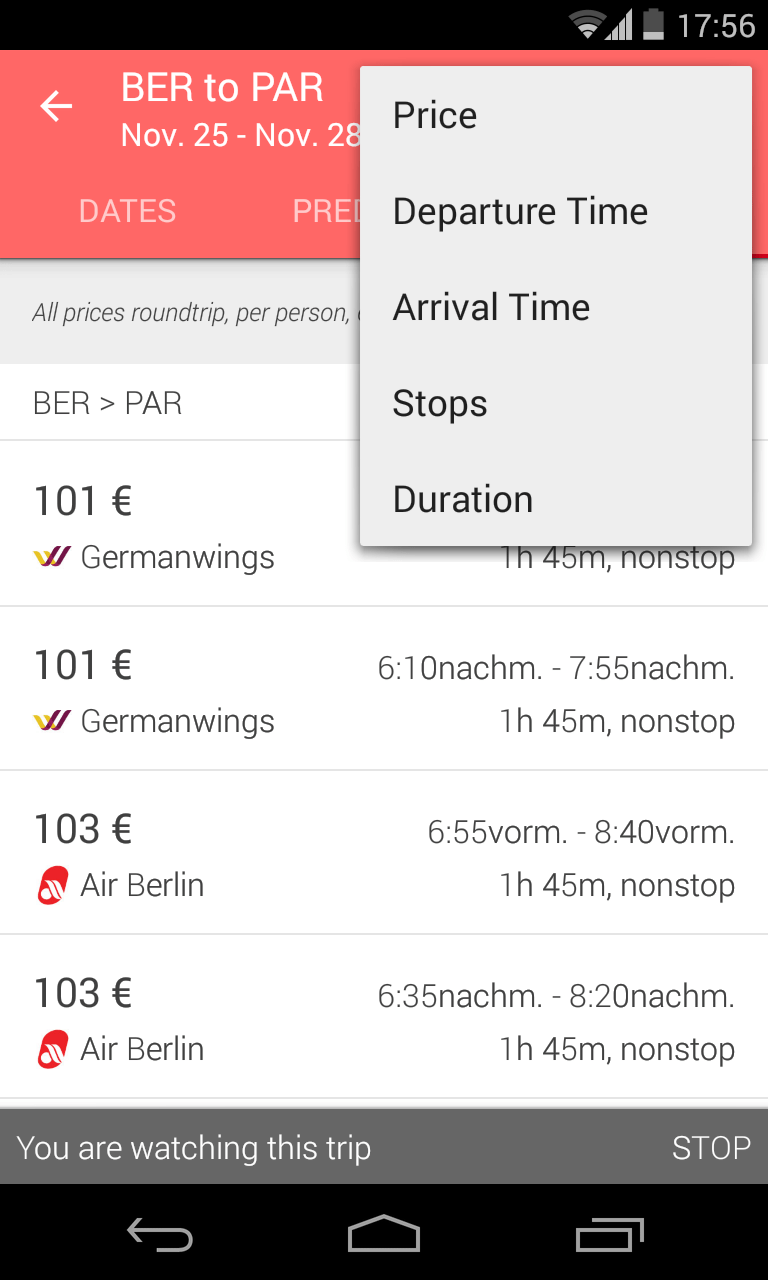AppReview Hopper Airfare Predictions Androidmag