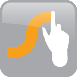 Twitter Swype Logo