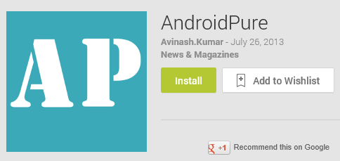 AndroidPure App