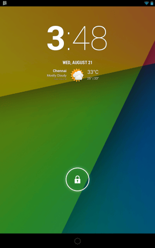 CyanogenMod cLock Lockscreen Widget