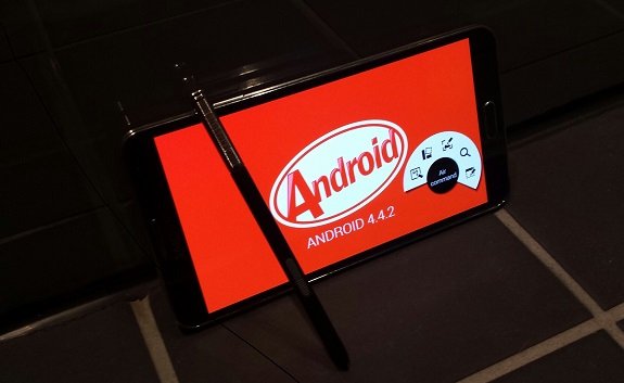 Android 4.4 note 3 update