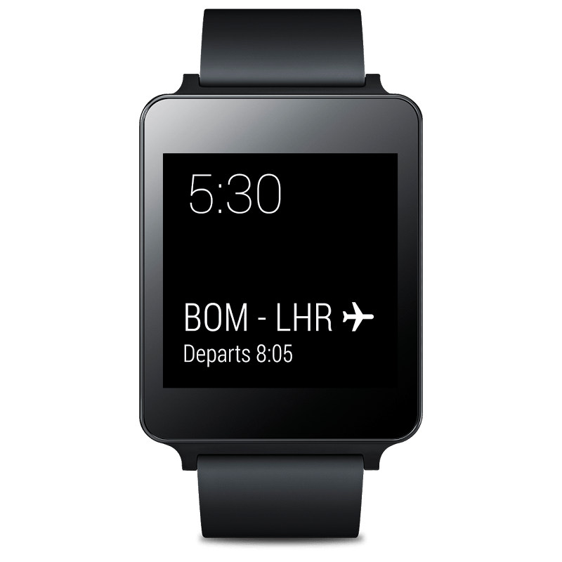 LG G Watch Black Titan