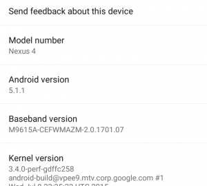 Android 5.x to 5.1.1 Lollipop has a serious security vulnerability, which allows bypassing the Lockscreen
