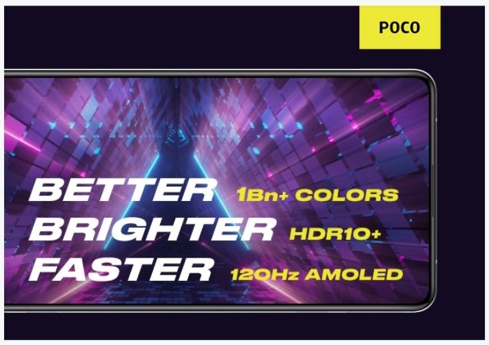 Poco F3 GT display