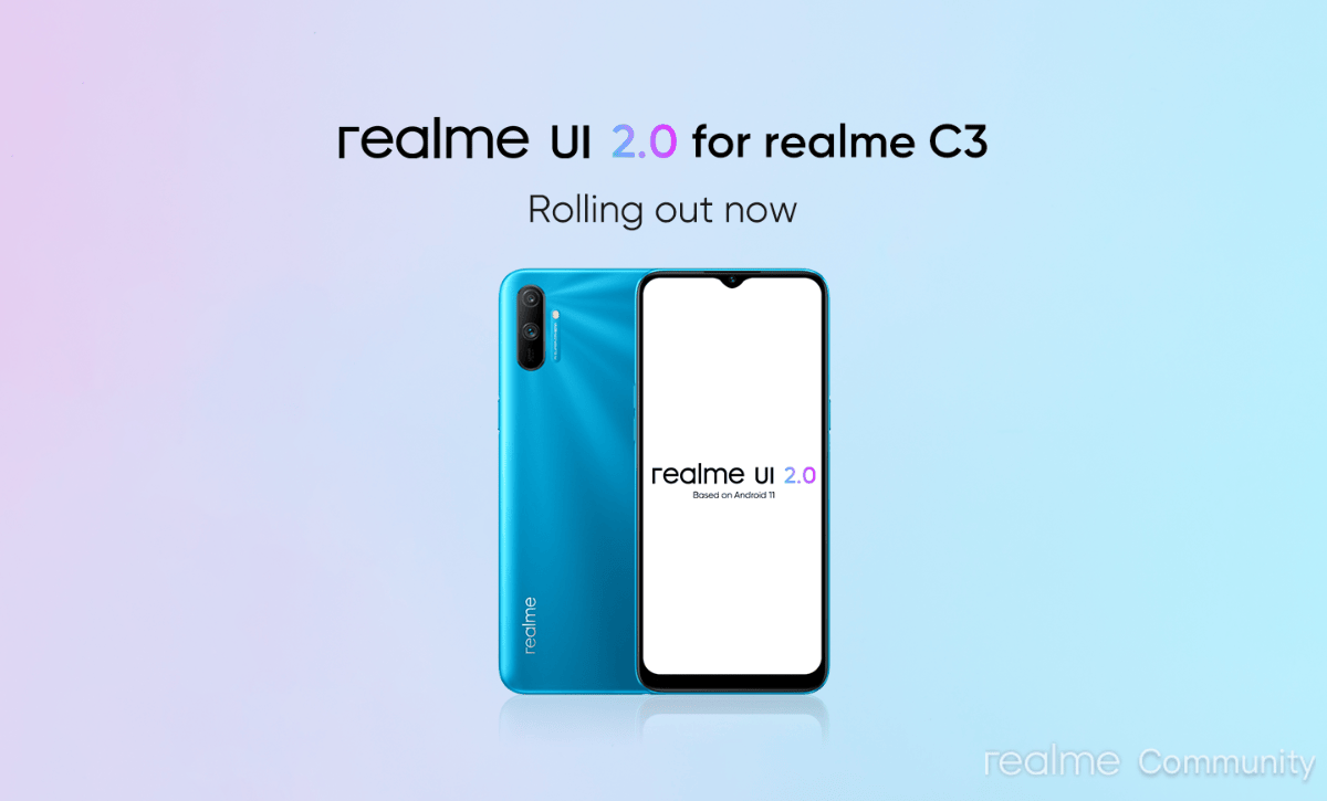 Android 11 Update for Realme C3