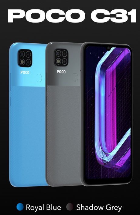 Poco C31 India