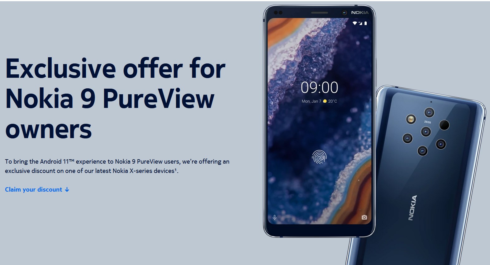 Nokia 9 PureView will not get the Android 11 Update