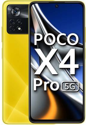 Poco X4 Pro 5G yellow colour